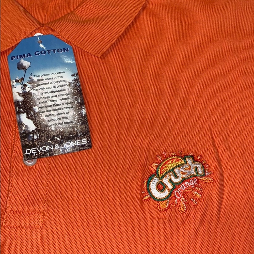 Orange soda polo